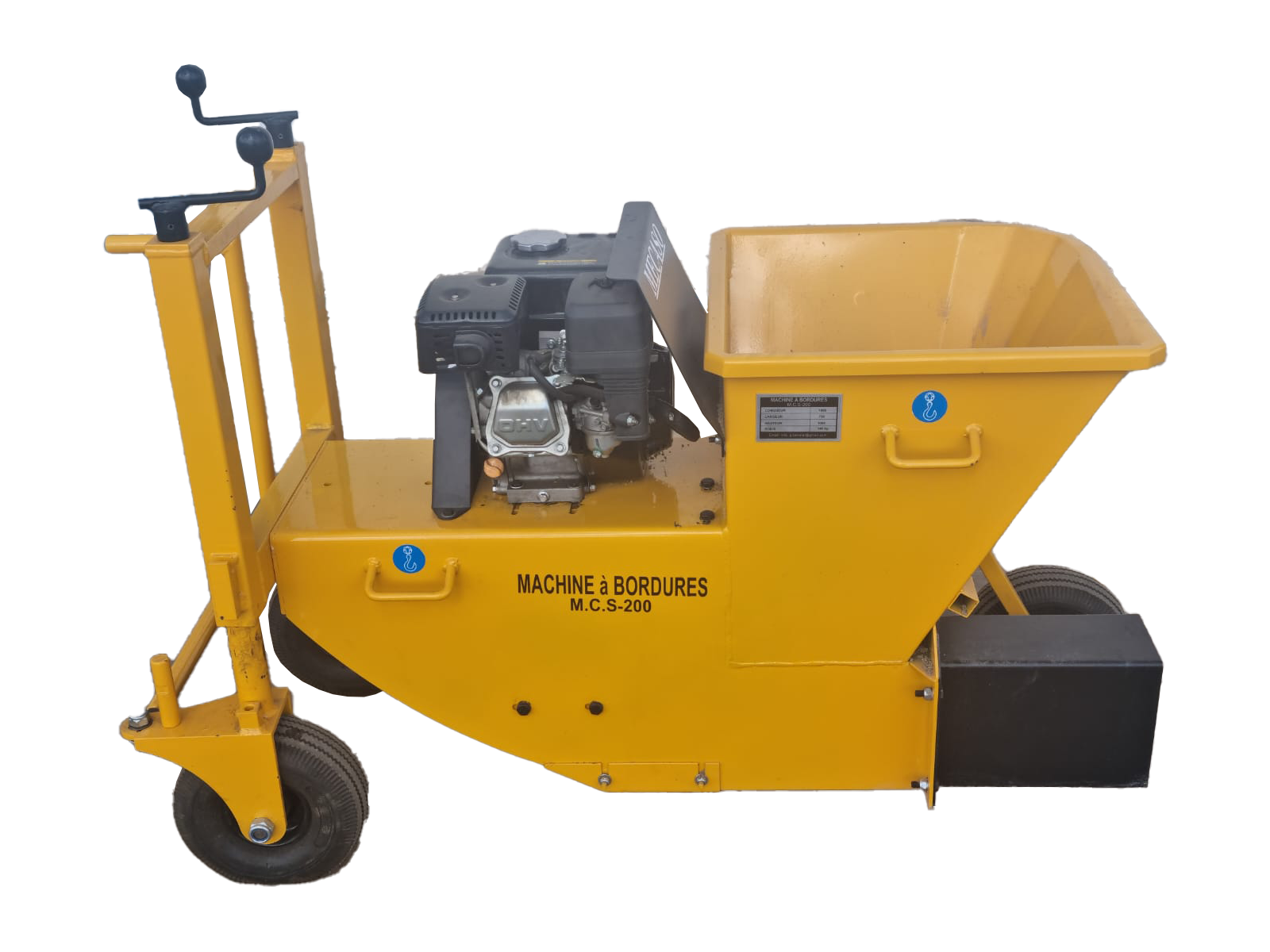 machine a bordure mcs 200